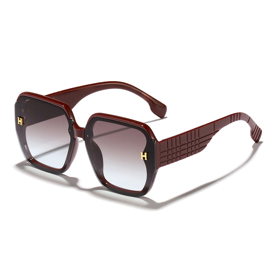 Women's fashionable sunglasses with square frame and trendy lenses Bowlift