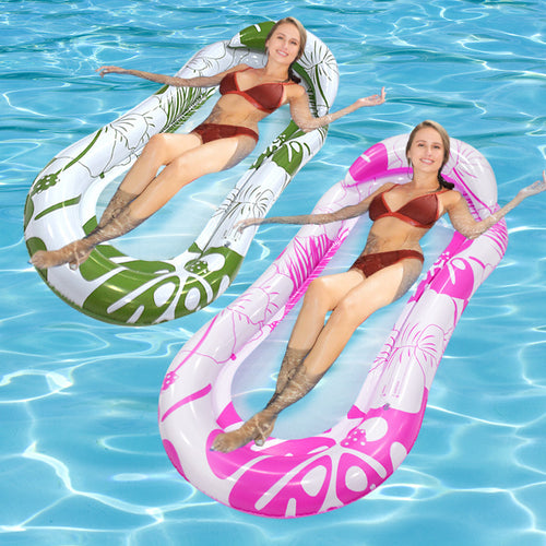 Women's Inflatable Relax Island with Mesh Surface Bowlift