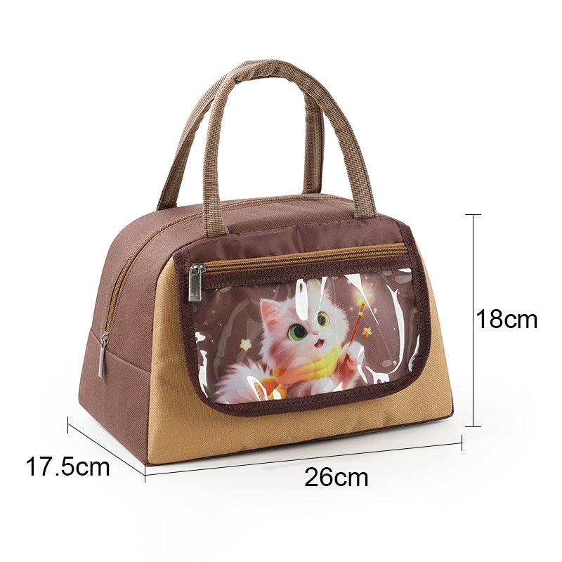 Stylish Clear Pet Carrier Tote