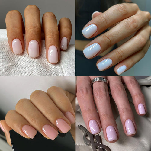 Elegant Glossy Square Nail Set Bowlift
