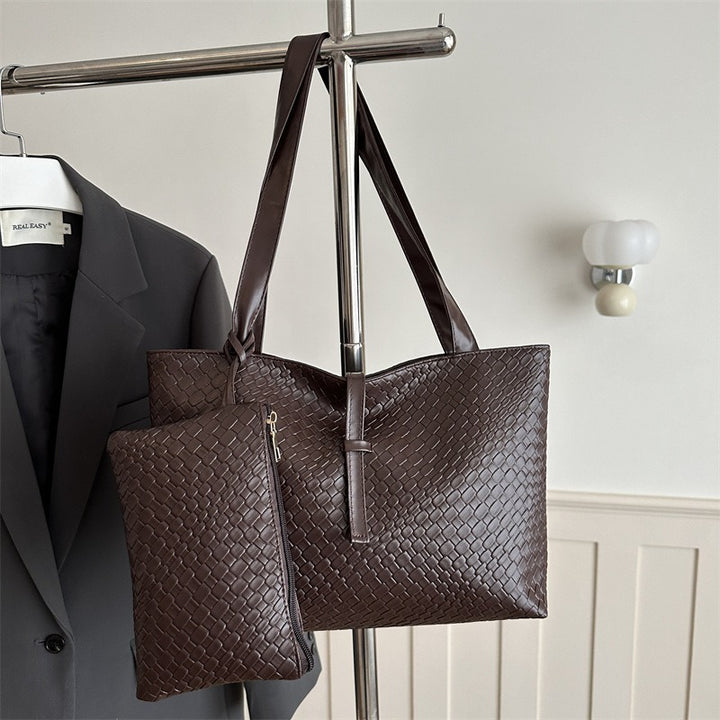 WoElegant Woven Tote Bag Bowlift