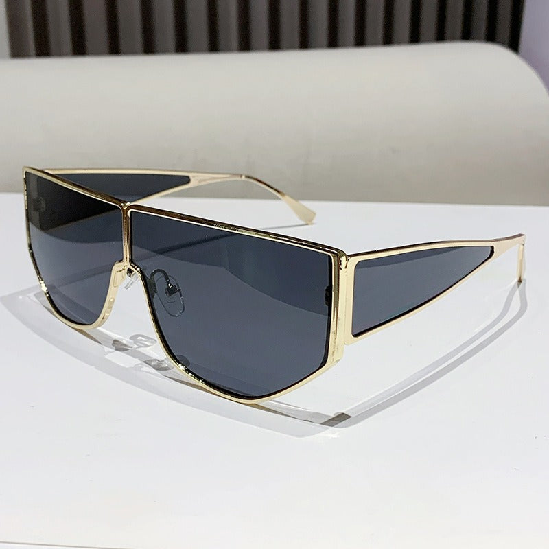 Men's Bold Statement Shield Sunglasses Bowlift