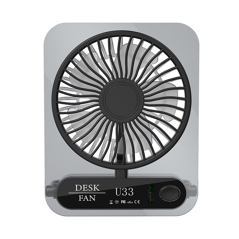 Unisex Compact Oscillating Desk Fan Bowlift