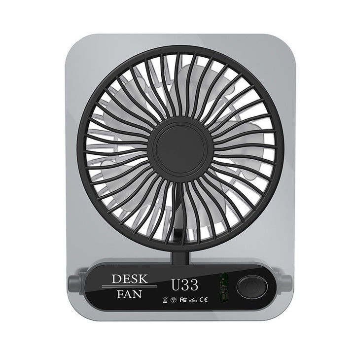 Unisex Compact Oscillating Desk Fan Bowlift