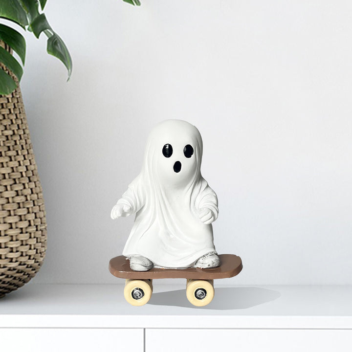Decorative skateboard ghost figure Bowlift