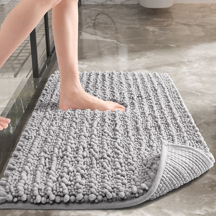 Textured Memory Foam Bathroom Mat Bowlift