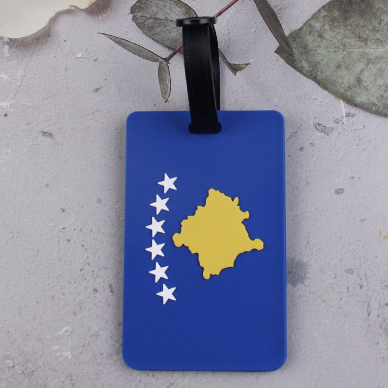 Patriotic Design Luggage Tag Bowlift