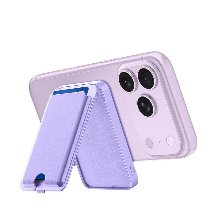 Smartphone case with integrated card slot and stand Bowlift