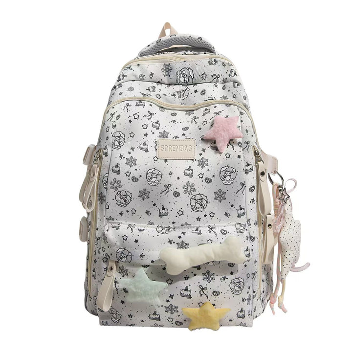Children's Playful Embellished Backpack Bowlift