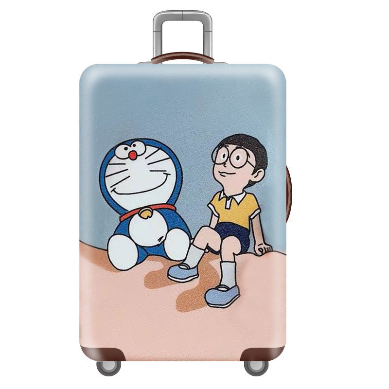 Unisex children's suitcase with reinforced hard shell, telescopic handle and Kuromi motif Bowlift