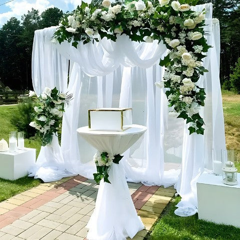 Elegant Wedding Arch Decor Bowlift