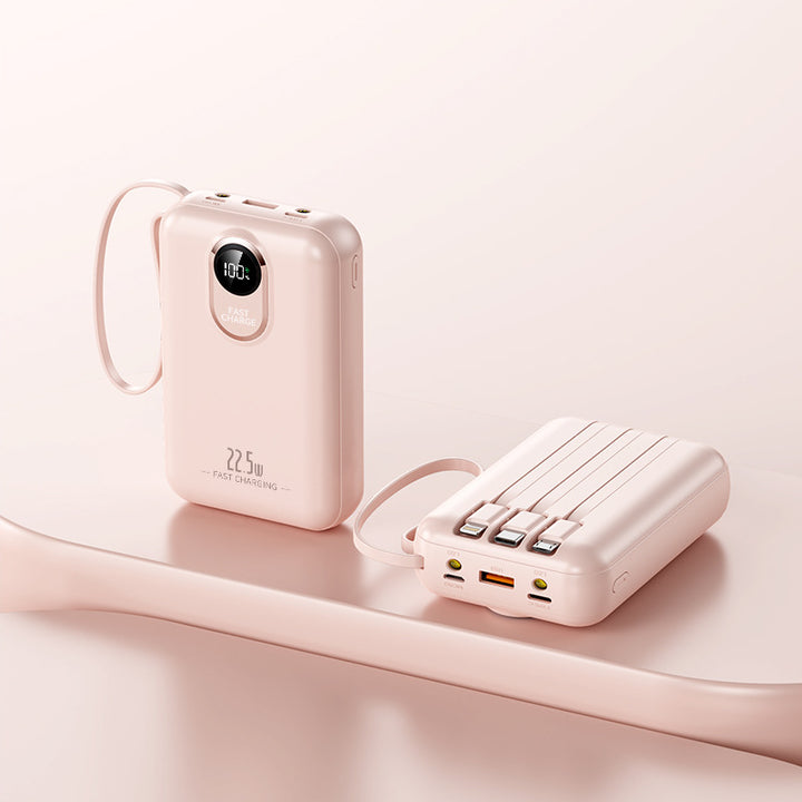 portable power bank with fast charging function and digital remaining display Bowlift