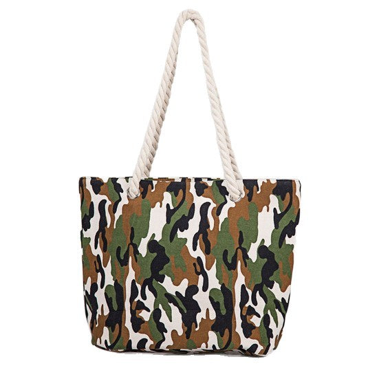Camouflage Bags Made Of Sturdy Cotton Fabric Bowlift