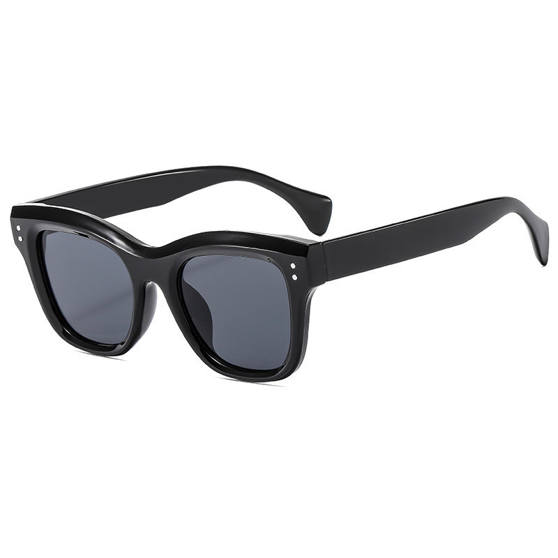 Women's oversized sunglasses with rounded square frame and UV protection Bowlift