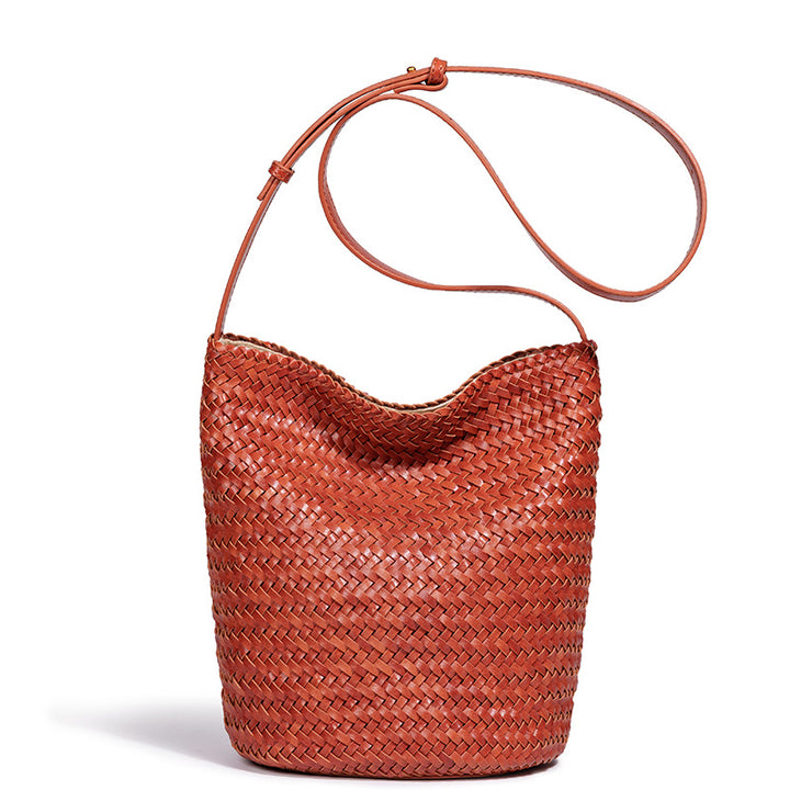 Handcrafted Woven Bucket Bag Bowlift