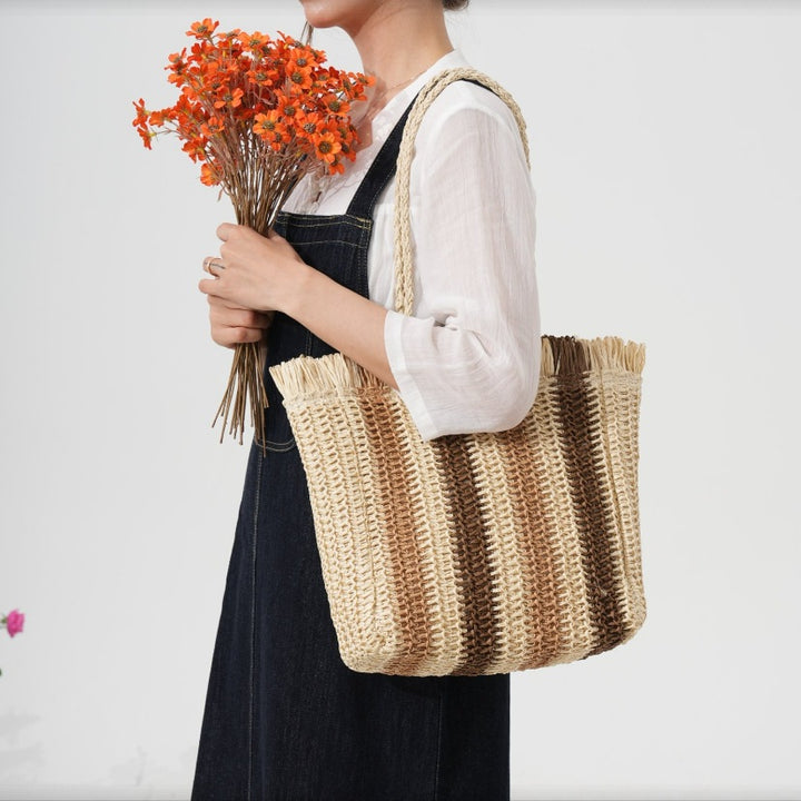 Handcrafted Macrame Tote Bag Bowlift