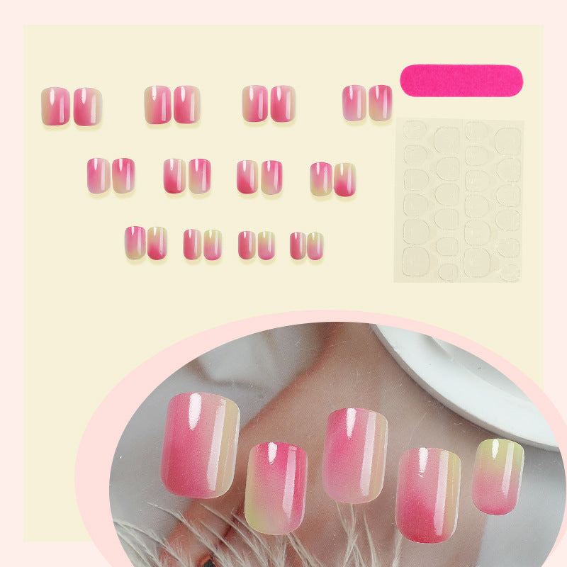 Premium Ombre Press-On Nail Set Bowlift