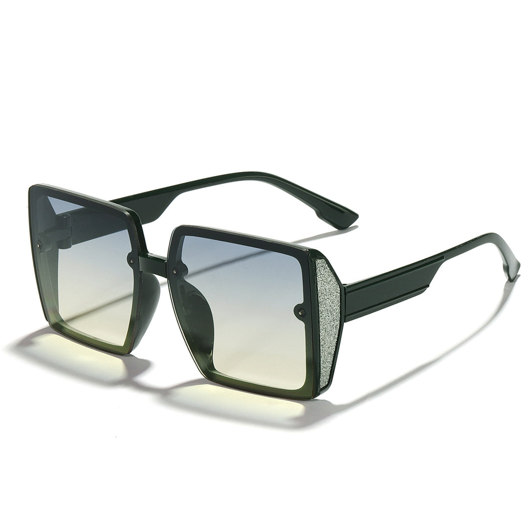Women oversized sunglasses with shiny accent Bowlift