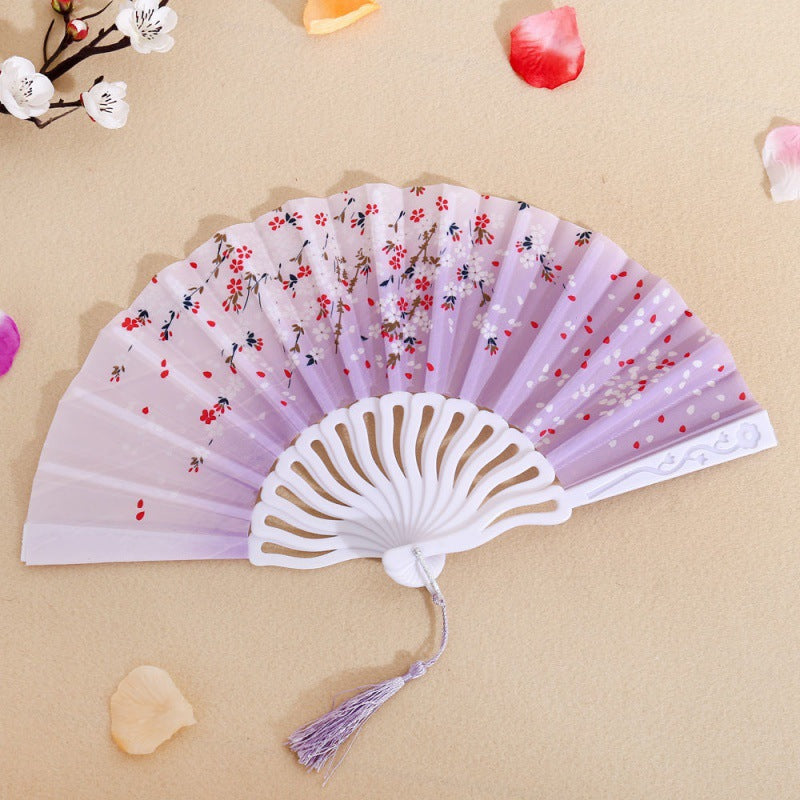 Ladies Folding Fan Bowlift