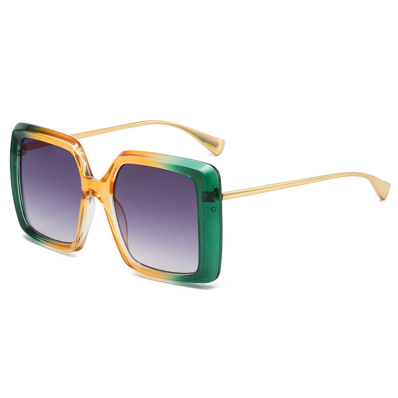 Women's oversized sunglasses with stylish geometric design Bowlift