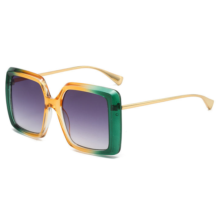 Women's oversized sunglasses with stylish geometric design Bowlift