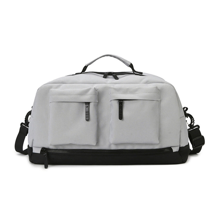 Sporty travel bag with two additional outer pockets Bowlift