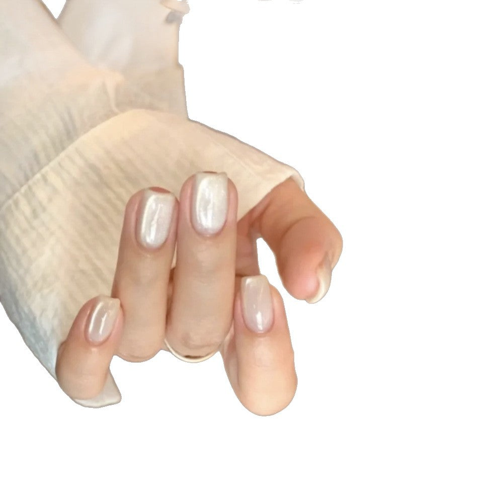 Glossy Press-On Nails Set Bowlift