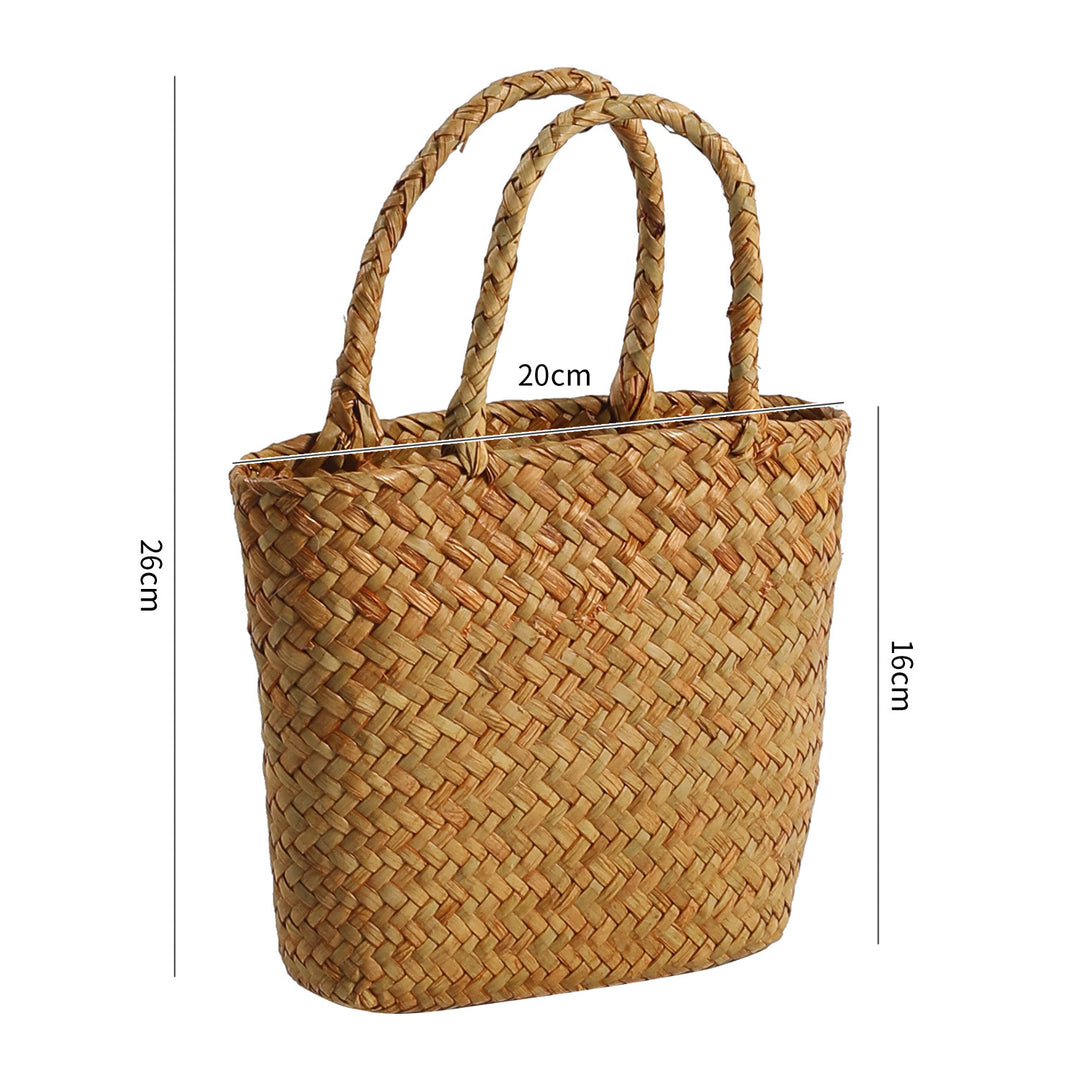 Unisex Handwoven Shopping Basket Bowlift