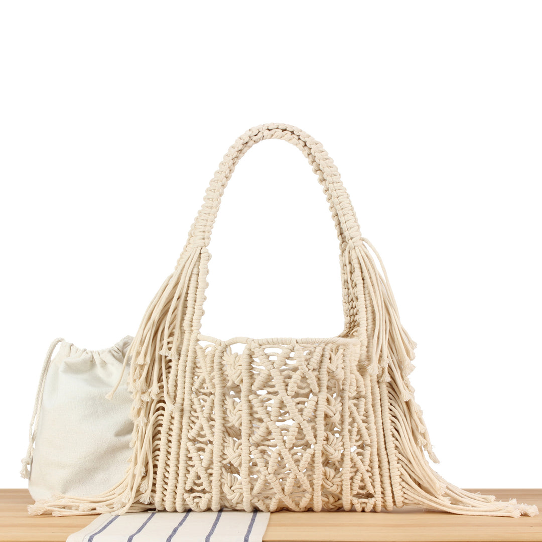 Handmade Macrame Bag Bowlift