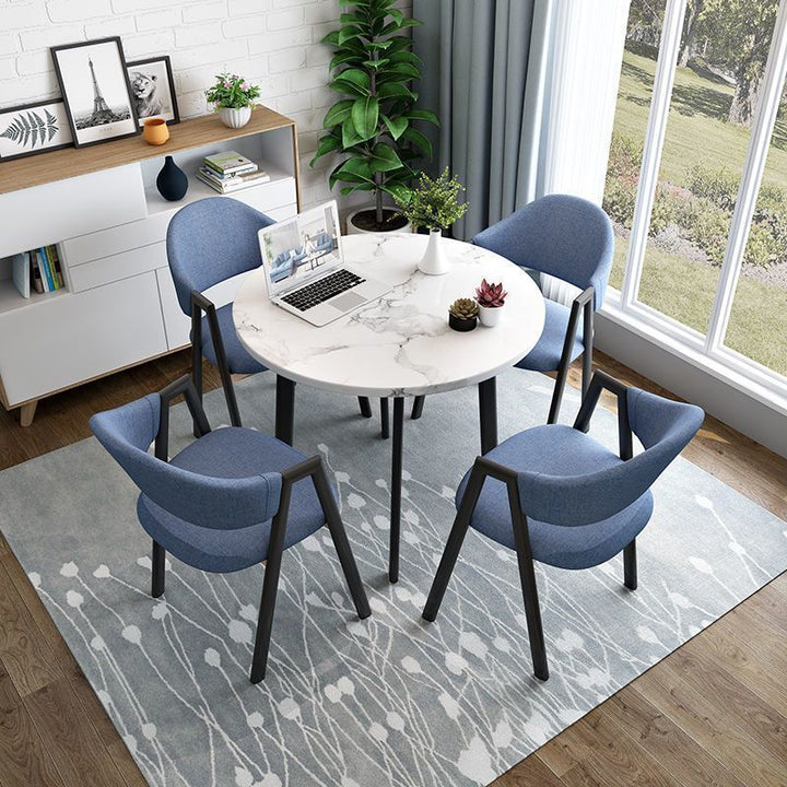 Dining chair with ergonomic upholstery and modern design Bowlift