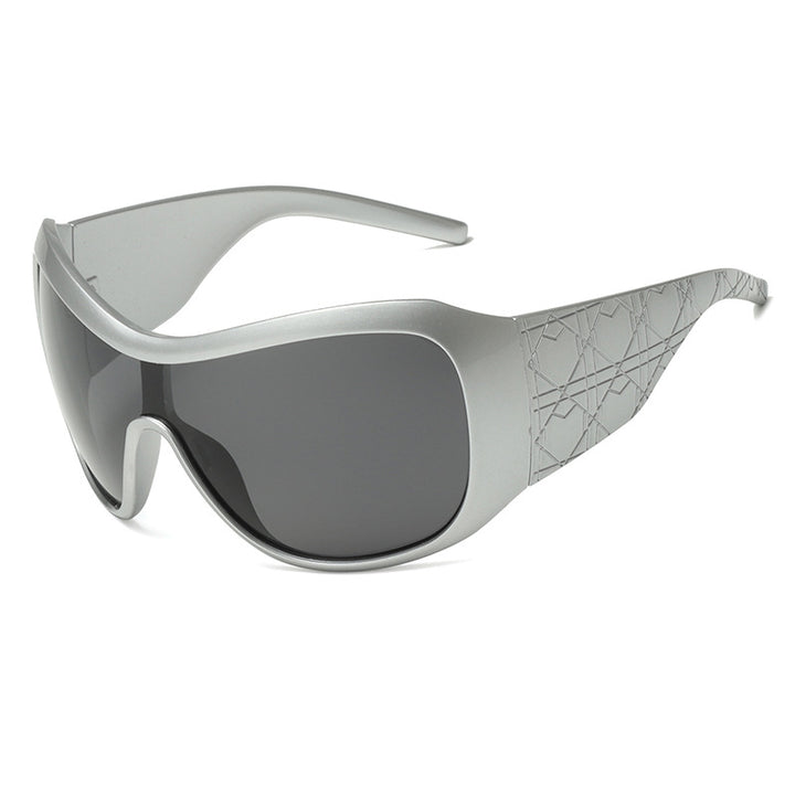 Men's Sporty Wraparound Sunglasses Bowlift