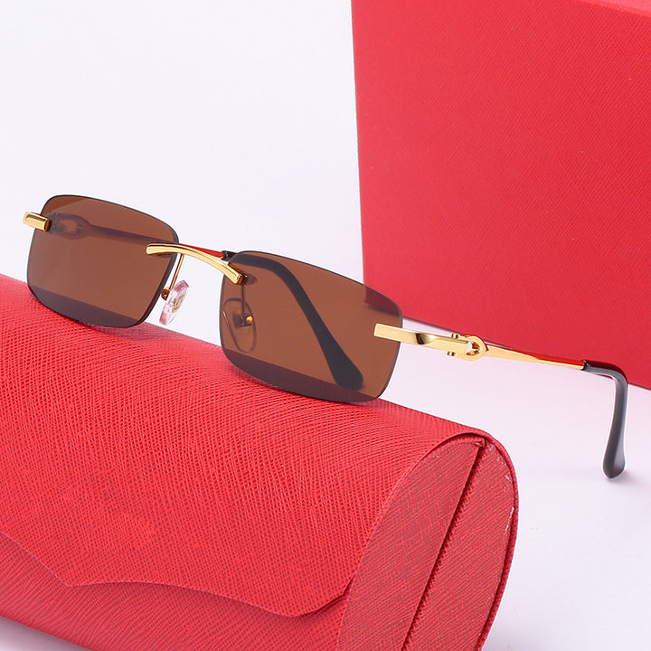 Women's elegant half-frame glasses with comfortable nose pads Bowlift