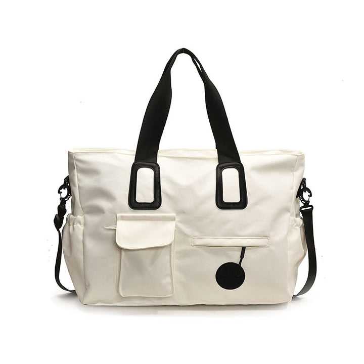 Multifunctional leisure bag with sturdy carrying handles and many compartments Bowlift