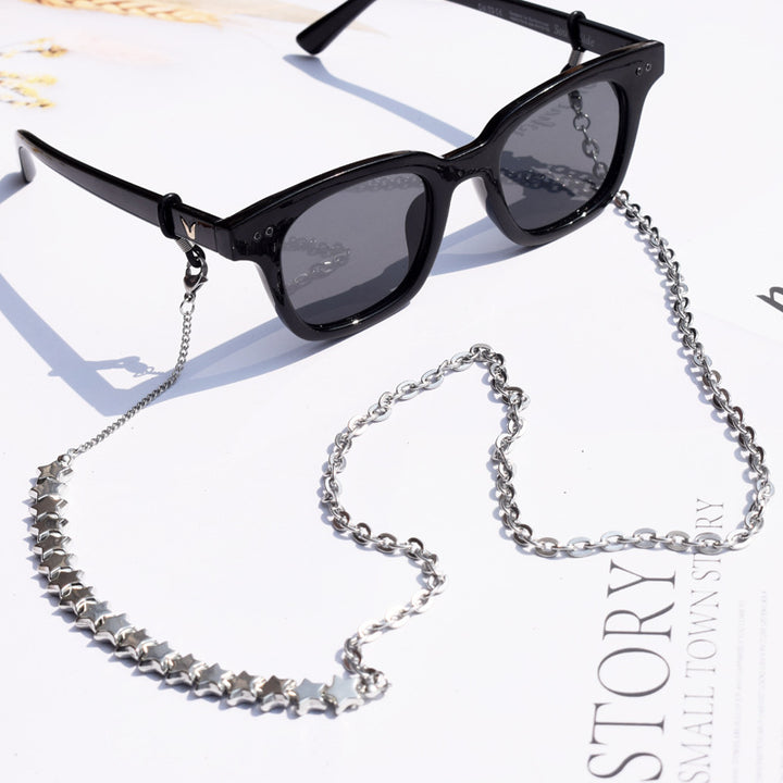 Star-Accented Eyewear Chain Bowlift