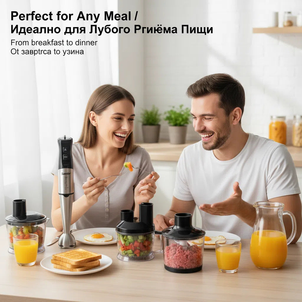 Multi-Function Handheld Immersion Blender Set Bowlift