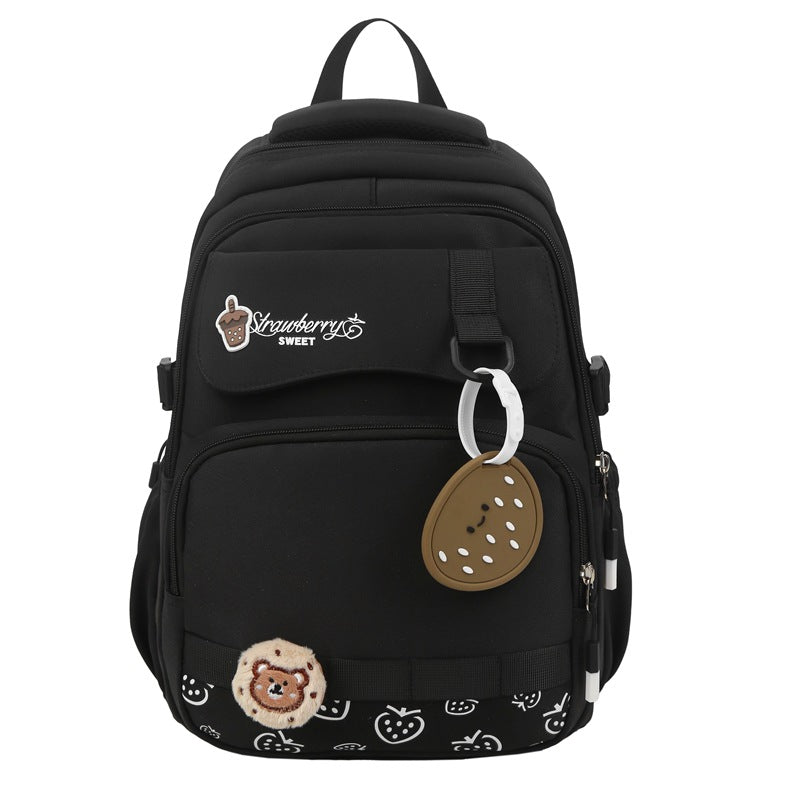 Cute Cartoon-Themed School Backpack Bowlift
