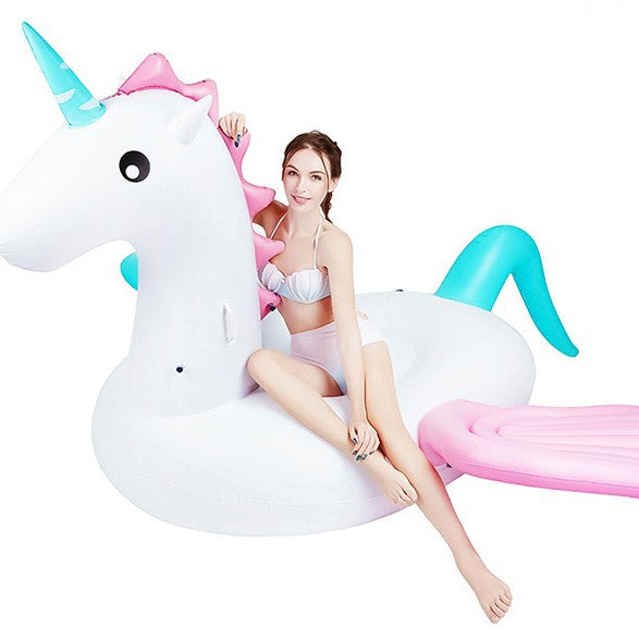 Ladies inflatable unicorn pool toy Bowlift