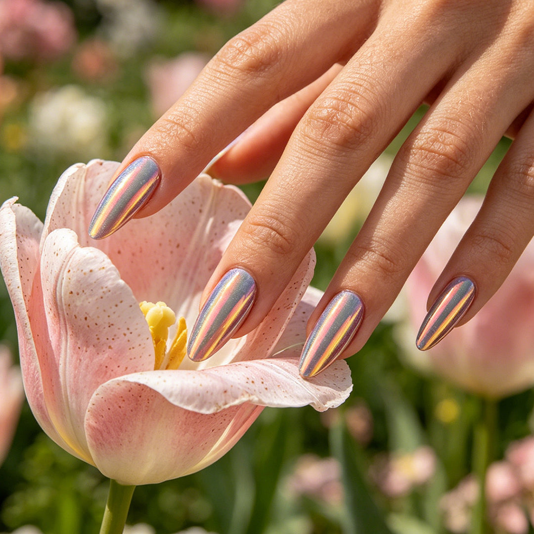 Elegant Long Stiletto Press-On Nails Bowlift
