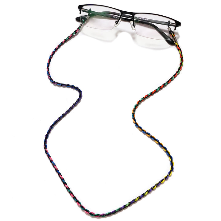 Colorful Braided Eyewear Chain Bowlift