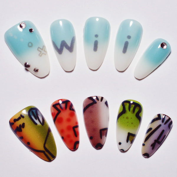 Thematic Artisan Press-On Nail Set Bowlift