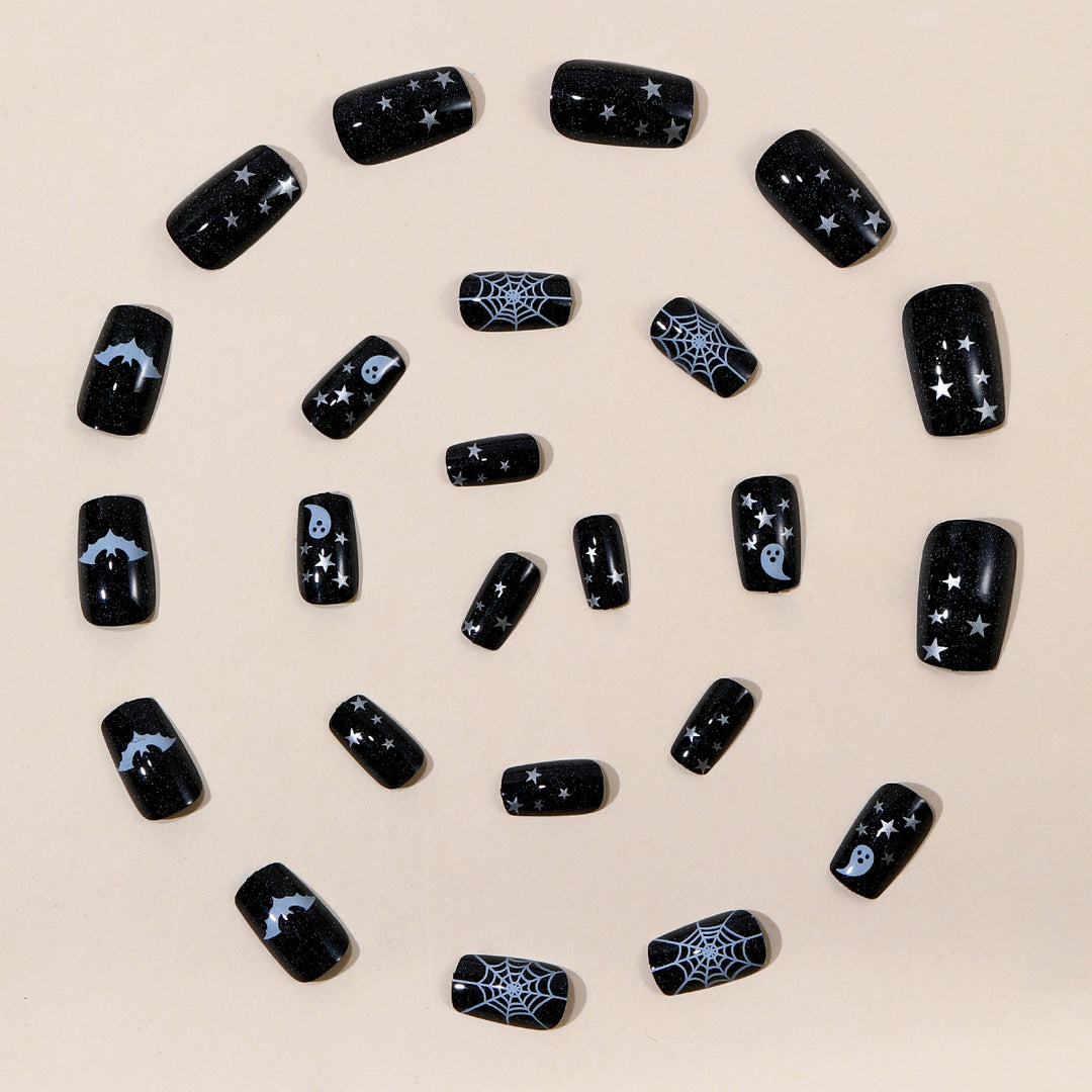 Halloween-Themed 3D Fungal Acrylic Nail Art Set Bowlift