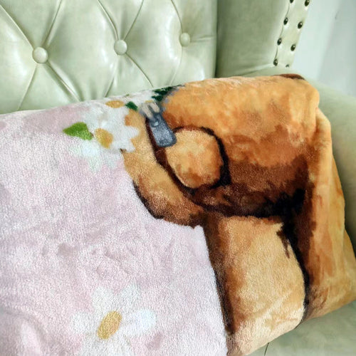 Ladies Cozy Microfiber Living Blanket Bowlift