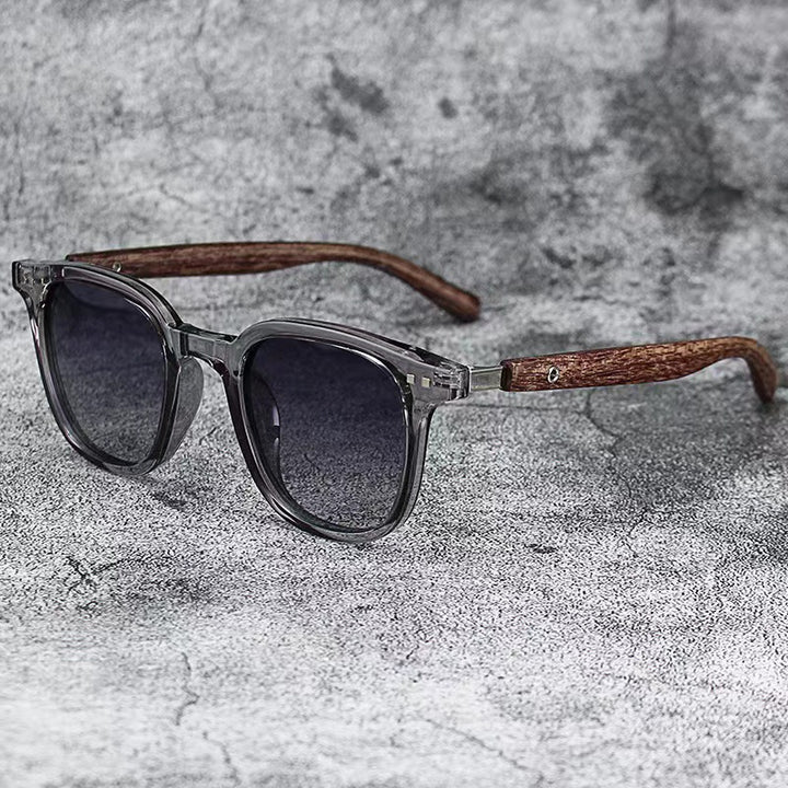 Vintage-Inspired Square Frame Sunglasses Bowlift