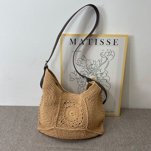 Modern Crochet Shoulder Bag Bowlift
