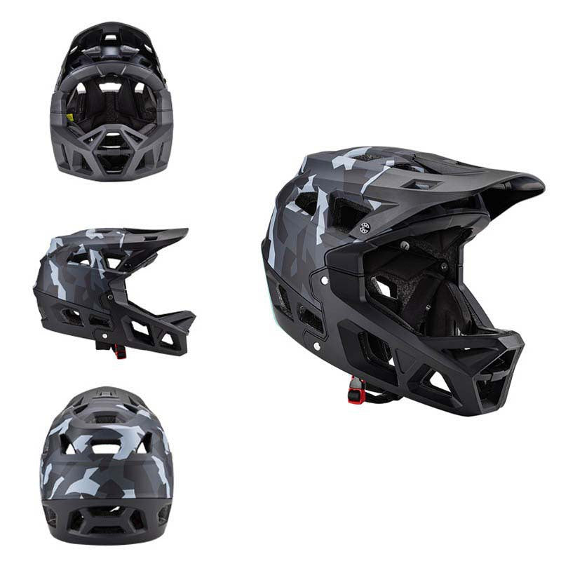 Full-Face Mountain Biking Helmet Bowlift 1784864507