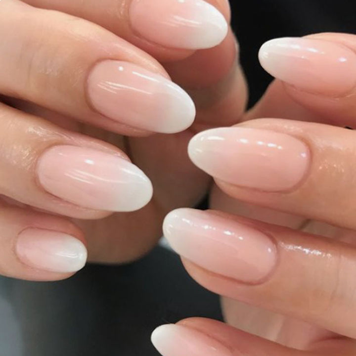 Natural Finish Press-On Nail Tips Bowlift