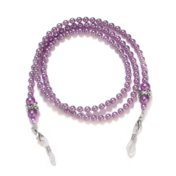 Elegant Beaded Eyewear Chain Bowlift