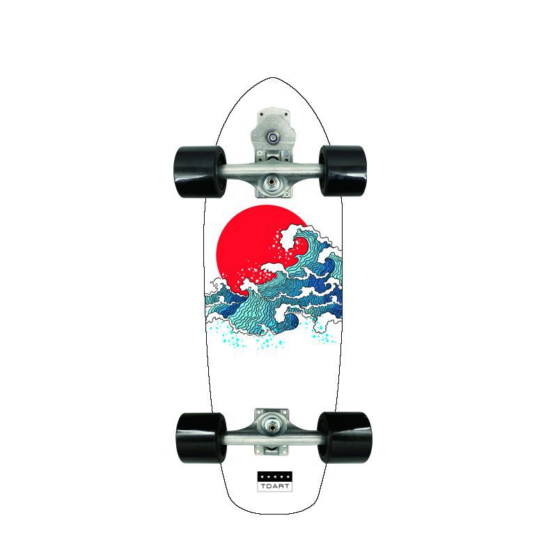Retro-Inspired Mini Cruiser Skateboard Bowlift