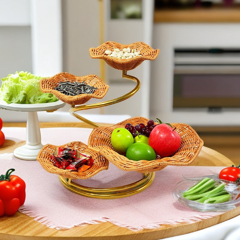 Women decorative fruit stand Bowlift