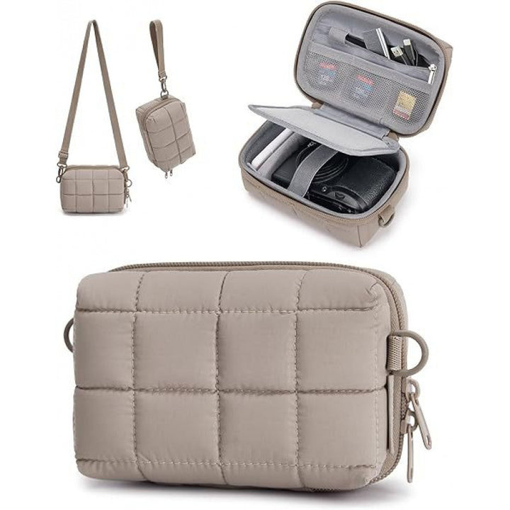 Practical shoulder bag with multiple inner pockets Bowlift